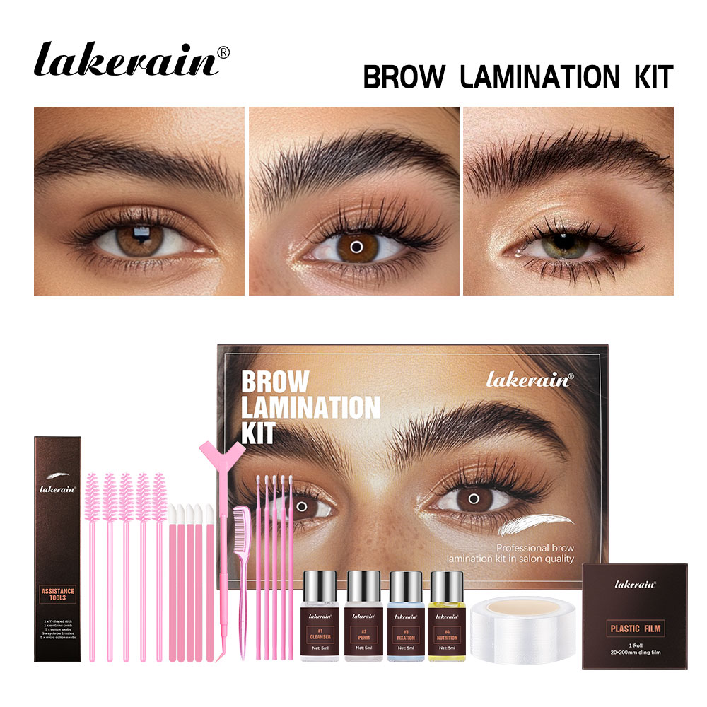 Semi-permanent Brow Lift Permi - مراجعة Brow Lamination Kit وسعره