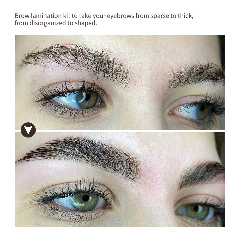 Semi-permanent Brow Lift Permi - مراجعة Brow Lamination Kit وسعره