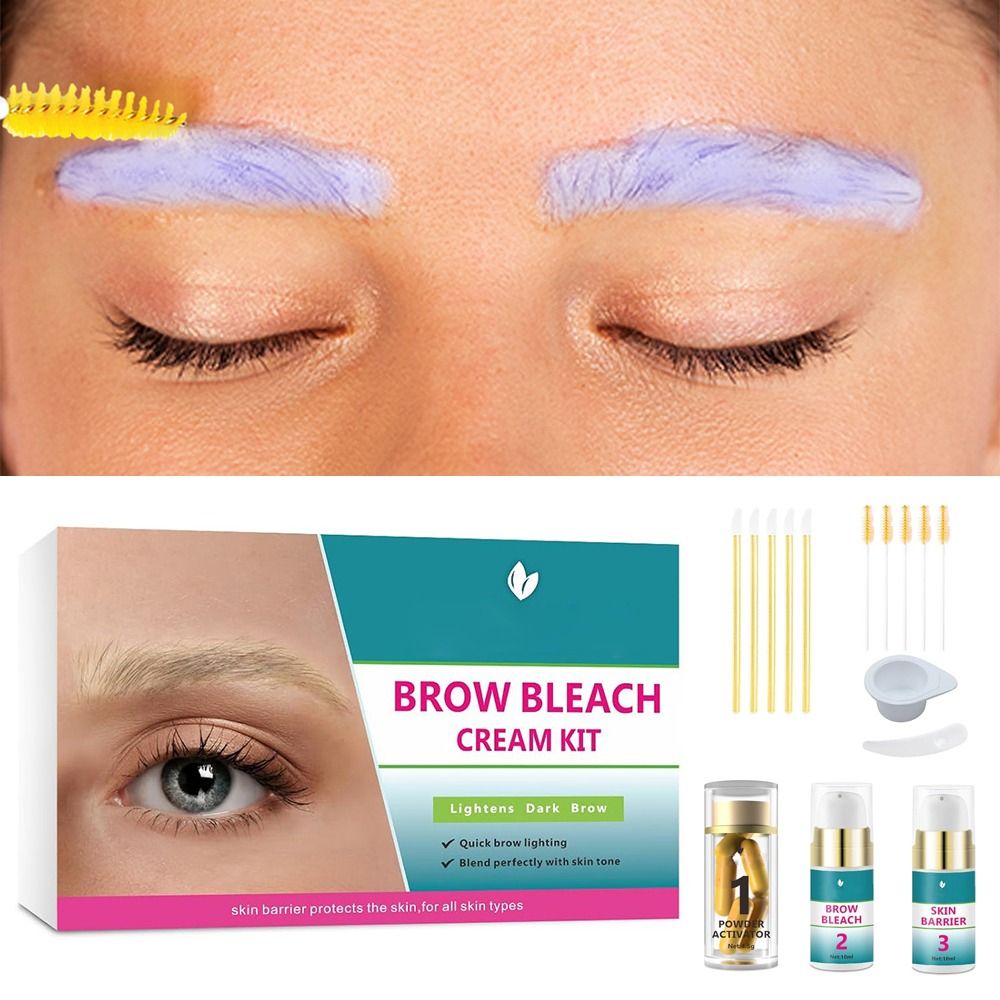 Eyebrow Bleach Brow Bleach Kit - مراجعة Brow Lamination Kit وسعره