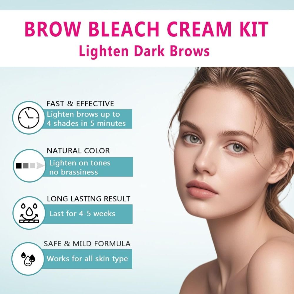 Eyebrow Bleach Brow Bleach Kit - مراجعة Brow Lamination Kit وسعره