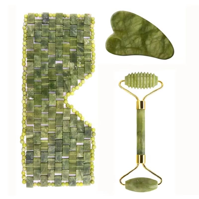 Jade Eye Mask Facial Massager  - مراجعة Jade Roller Stone وسعره