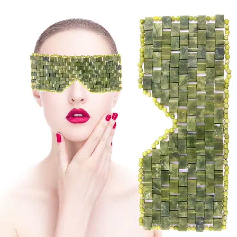 Jade Eye Mask Facial Massager  - مراجعة Jade Roller Stone وسعره