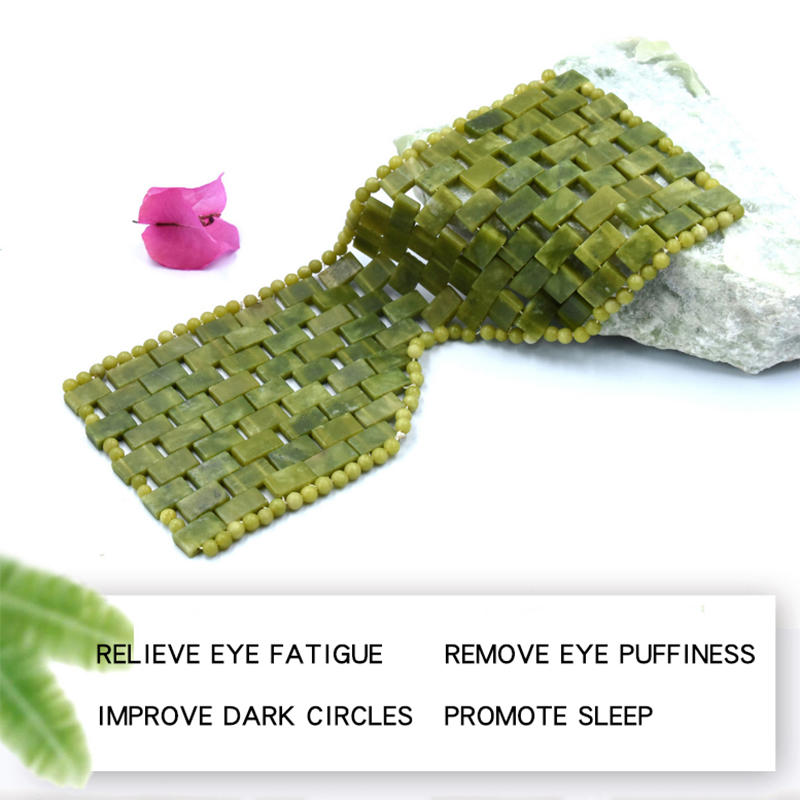Jade Eye Mask Facial Massager  - مراجعة Jade Roller Stone وسعره