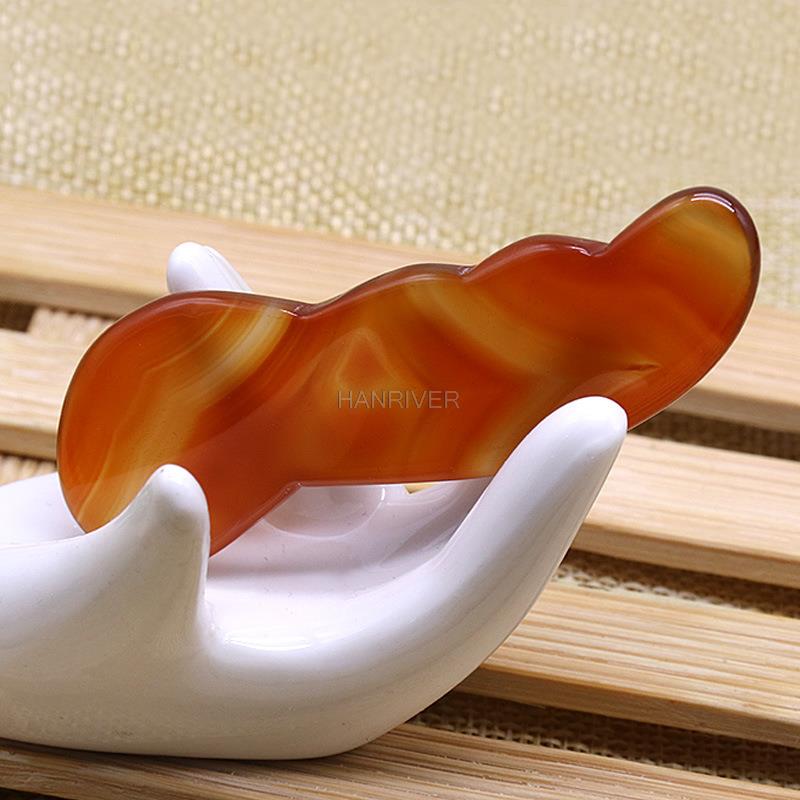 Natural Rose Quartz Jade Guash - مراجعة Gua Sha Tool Rose Quartz وسعره