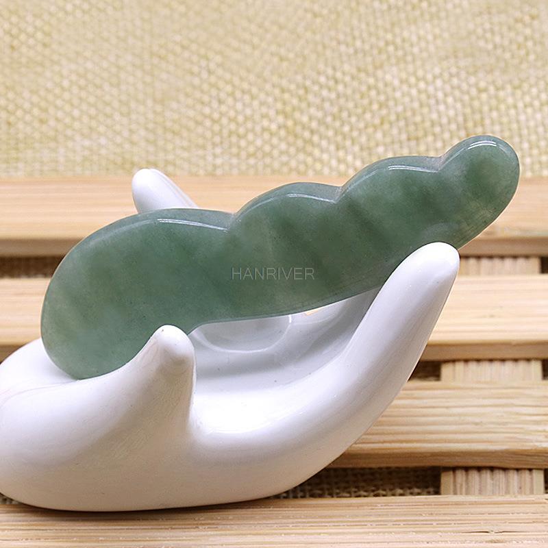Natural Rose Quartz Jade Guash - مراجعة Gua Sha Tool Rose Quartz وسعره