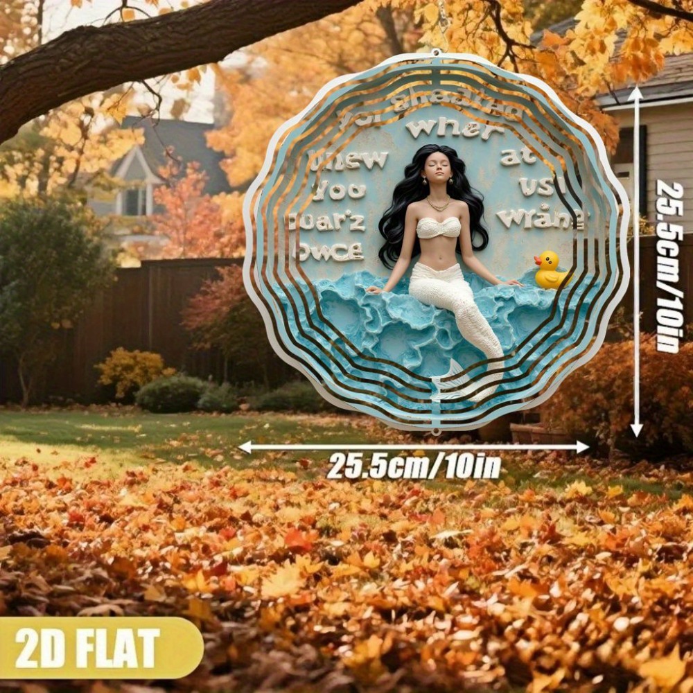 Mermaid Metal Wind Spinner 2D  - مراجعة Relax - Spa & Wellness وسعره