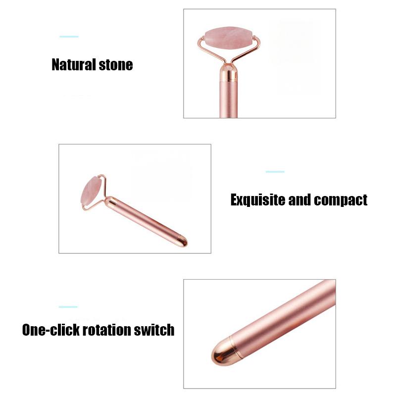 Natural Rose Quartz Facial Rol - مراجعة Gua Sha Tool Rose Quartz وسعره