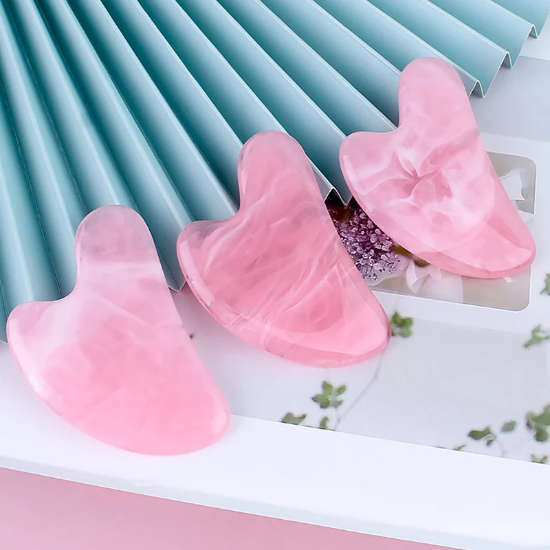 Natural Stone Jade Gouache Scr - مراجعة Gua Sha Tool Rose Quartz وسعره