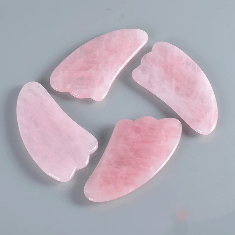 Rose Quartz Gua Sha Board Natu - مراجعة Gua Sha Tool Rose Quartz وسعره