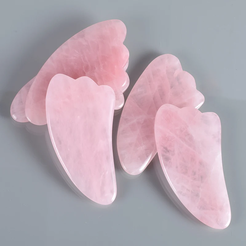 Rose Quartz Gua Sha Board Natu - مراجعة Gua Sha Tool Rose Quartz وسعره