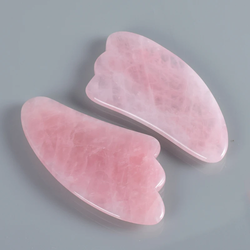 Rose Quartz Gua Sha Board Natu - مراجعة Gua Sha Tool Rose Quartz وسعره