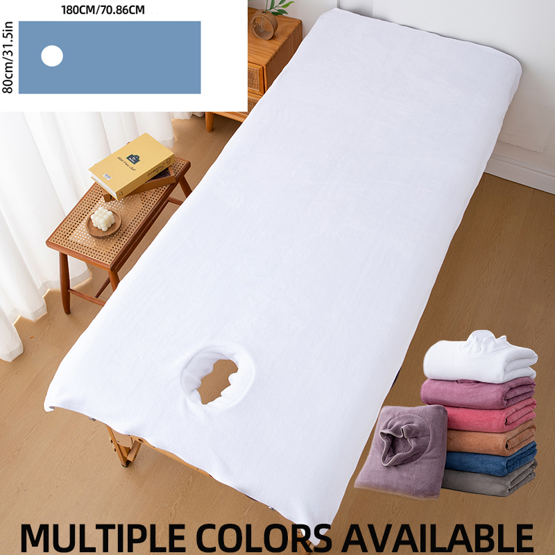 1Pc Beauty Bed Sheet with Hole - مراجعة Spa Wellness Center وسعره