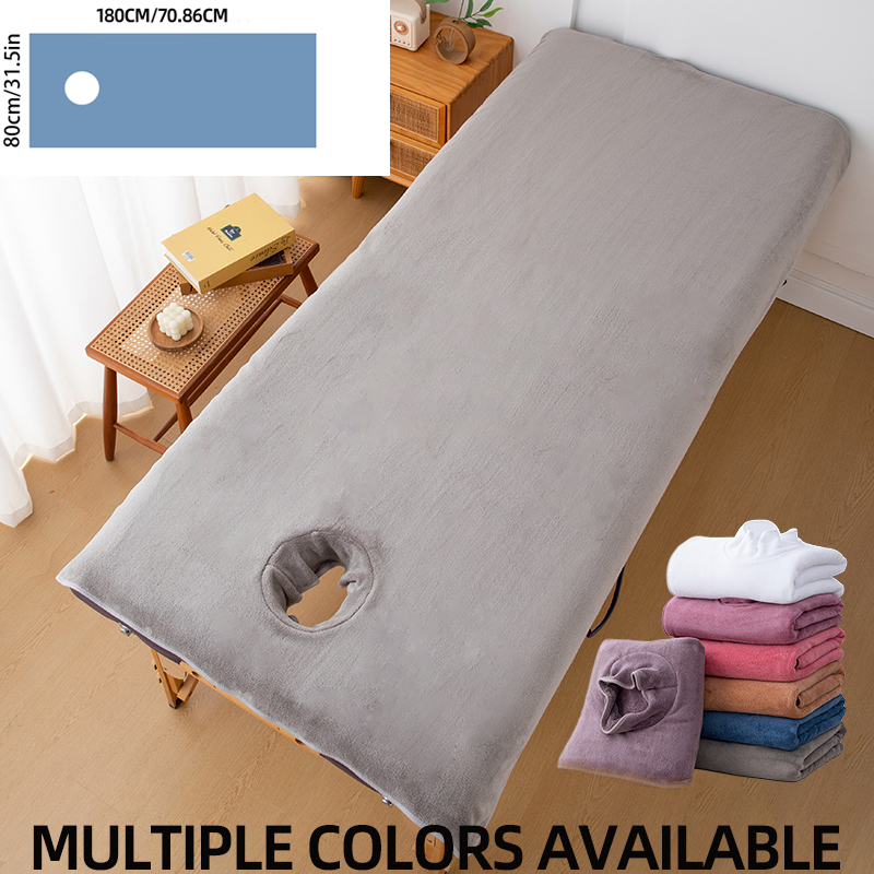 1Pc Beauty Bed Sheet with Hole - مراجعة Spa Wellness Center وسعره