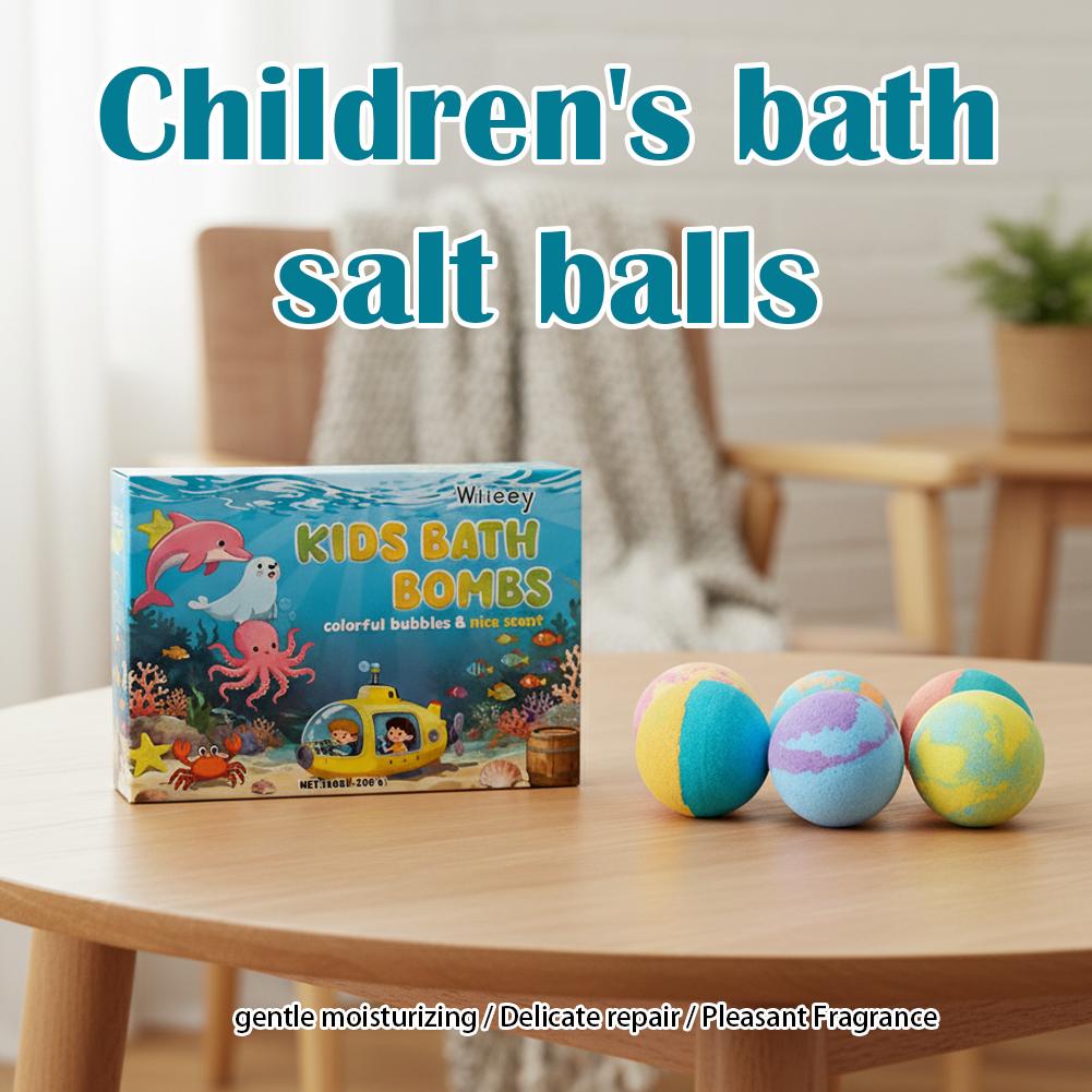6Pcs Kids Bubble Bath Bombs Se - مراجعة Relax - Spa & Wellness وسعره