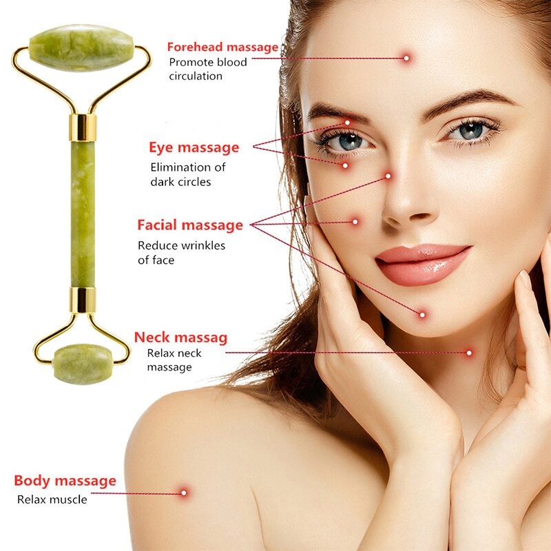 Skin Care Quartz Stone Natural - مراجعة Jade Roller Stone وسعره