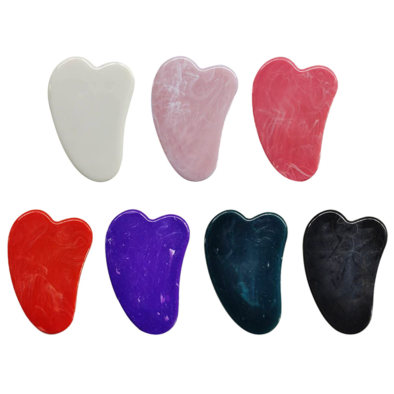 1PCS Natural Jade Stone Gua Sh - مراجعة Gua Sha Tool Rose Quartz وسعره