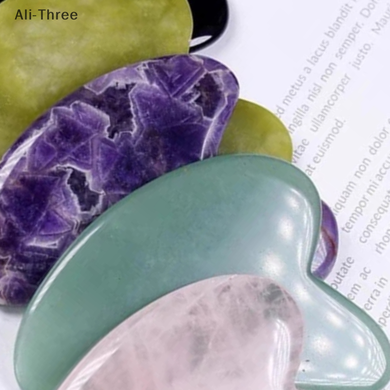 1Pc New Stone Gua Sha Massage  - مراجعة Gua Sha Tool Rose Quartz وسعره
