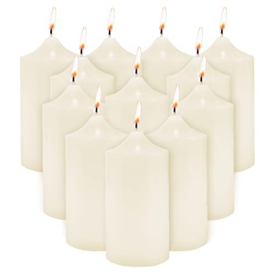 Unscented Pillar Candles for W - مراجعة Relax - Spa & Wellness وسعره