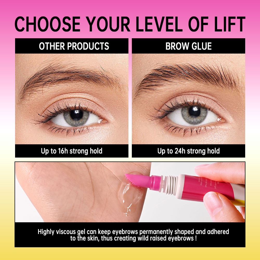 Brow Lamination Gel With Comb  - مراجعة Brow Lamination Kit وسعره