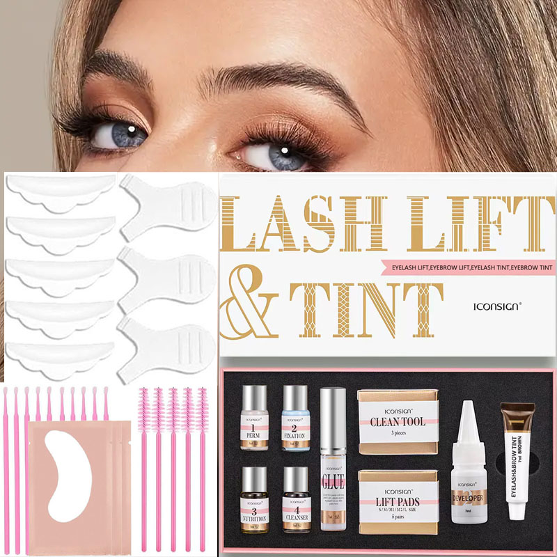 ICONSIGN Lash Lift and Tint Ki - مراجعة Brow Lamination Kit وسعره