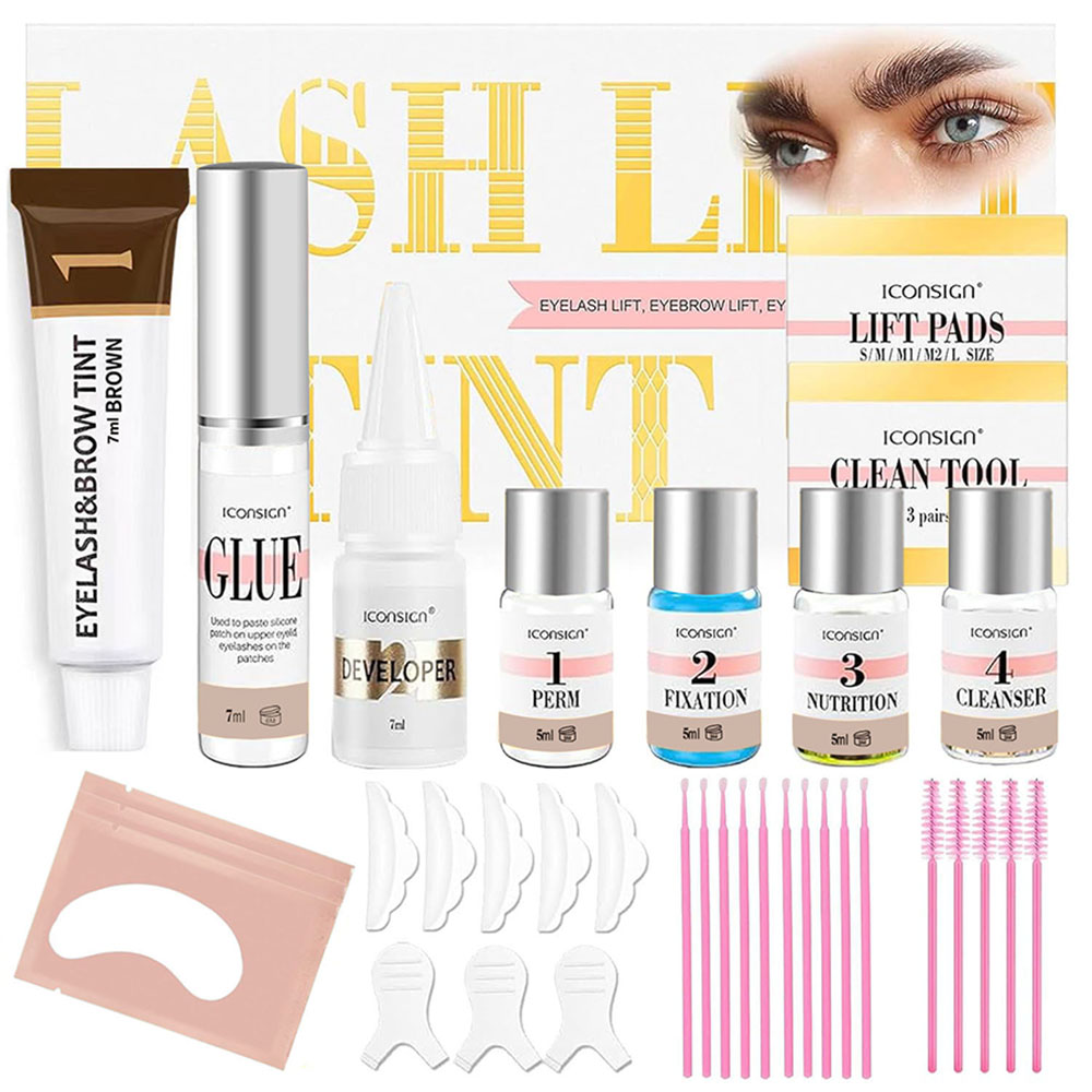 ICONSIGN Lash Lift and Tint Ki - مراجعة Brow Lamination Kit وسعره
