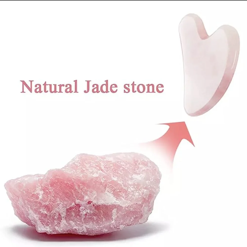 Rose Quartz Gua Sha For Face M - مراجعة Gua Sha Tool Rose Quartz وسعره