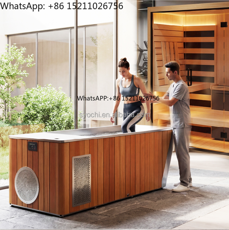Luxury Sauna Cold Plunge Ice B - مراجعة Spa Wellness Center وسعره