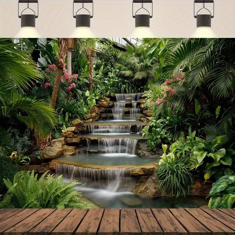 Waterfall Garden Tapestry Lush - مراجعة Spa Wellness Center وسعره