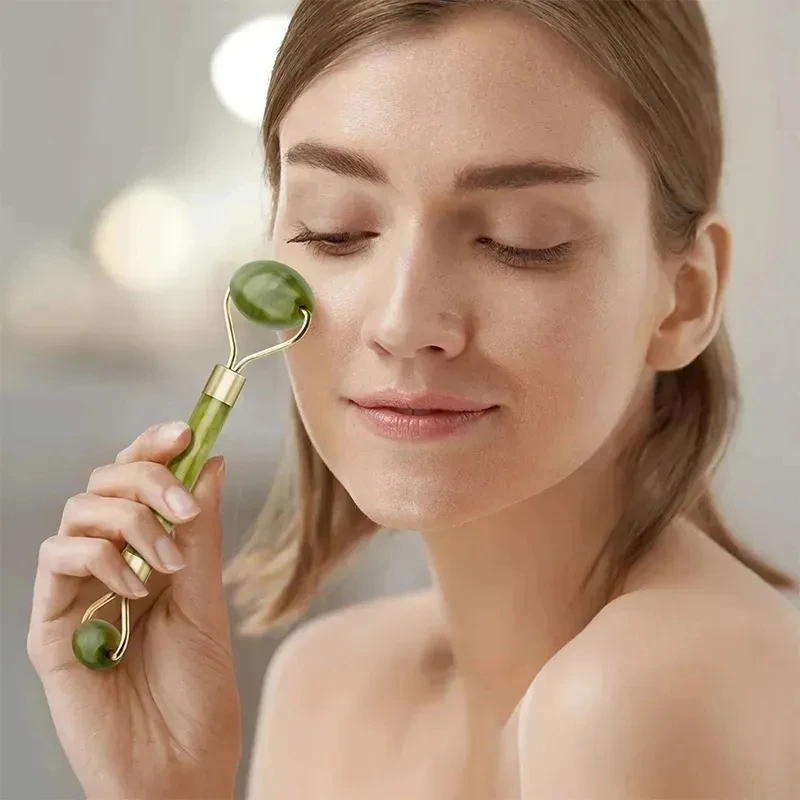 Rose Quartz Natural Jade Rolle - مراجعة Jade Roller Stone وسعره