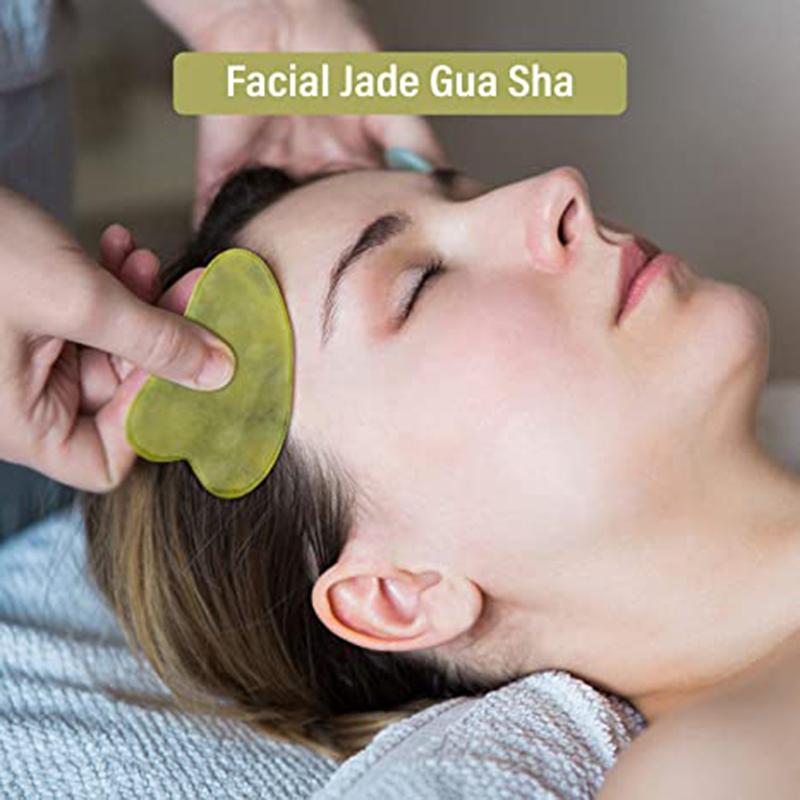 Natural Jade Roller Gua Sha Ma - مراجعة Jade Roller Stone وسعره