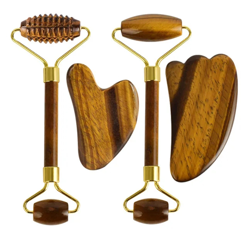 Natural Tiger Eye Jade Roller  - مراجعة Jade Roller Stone وسعره