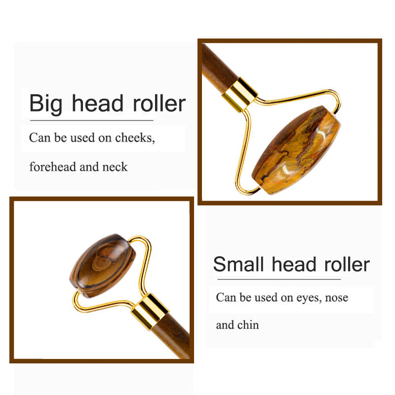 Natural Tiger Eye Jade Roller  - مراجعة Jade Roller Stone وسعره