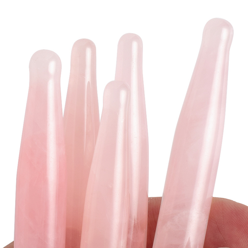 Eye Massage Pen Natural Rose Q - مراجعة Gua Sha Tool Rose Quartz وسعره