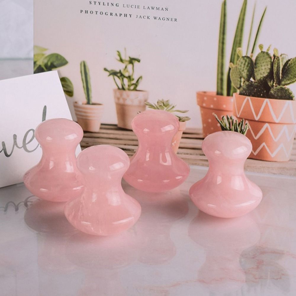 Slimming Tools Mushroom Shape  - مراجعة Jade Roller Stone وسعره