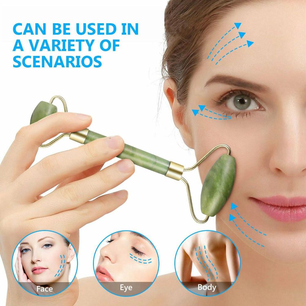 Jade Stone Face Roller Beauty  - مراجعة Jade Roller Stone وسعره