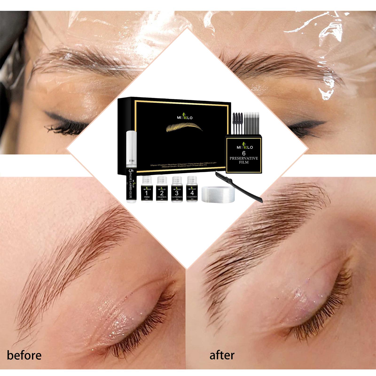 Brow Brow Lamination Eyebrows  - مراجعة Brow Lamination Kit وسعره