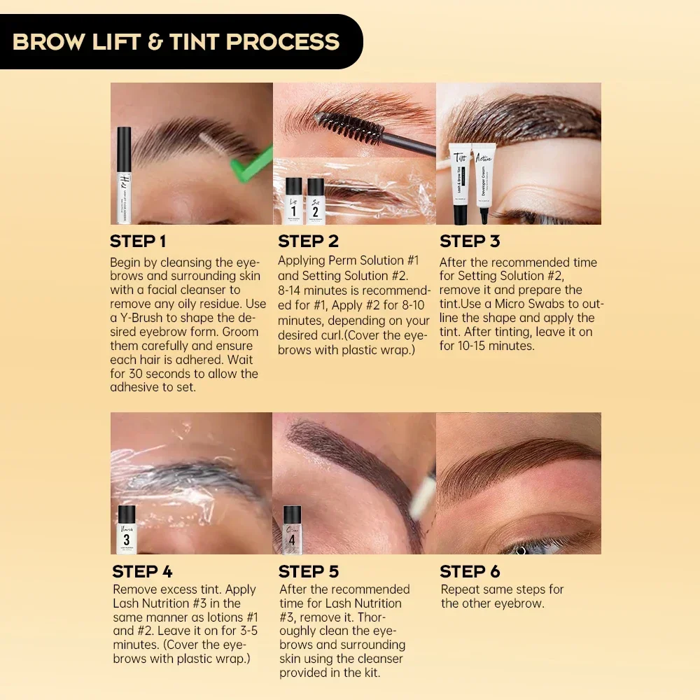 Gollee Lash Lift Kit 4 in 1 Br - مراجعة Brow Lamination Kit وسعره