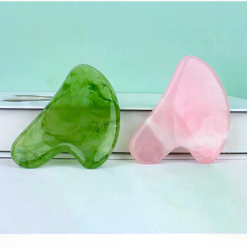 Natural Stone Jade Gouache Scr - مراجعة Gua Sha Tool Rose Quartz وسعره