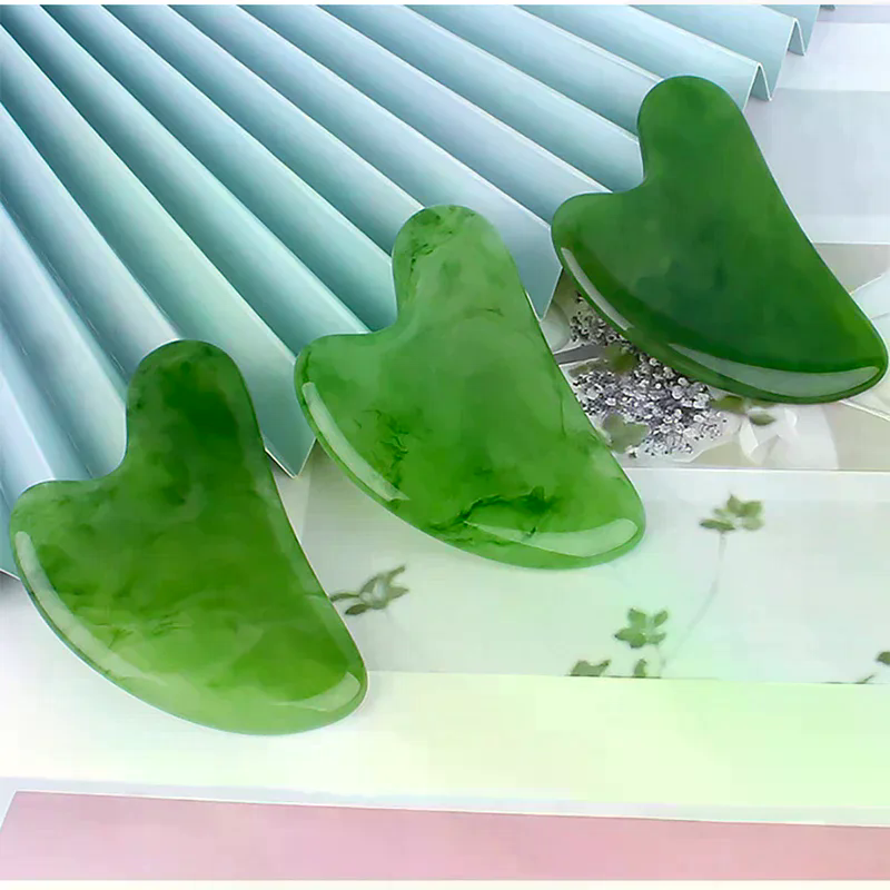 Natural Stone Jade Gouache Scr - مراجعة Gua Sha Tool Rose Quartz وسعره