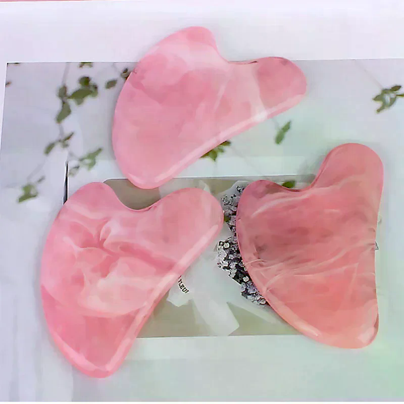 Natural Stone Jade Gouache Scr - مراجعة Gua Sha Tool Rose Quartz وسعره