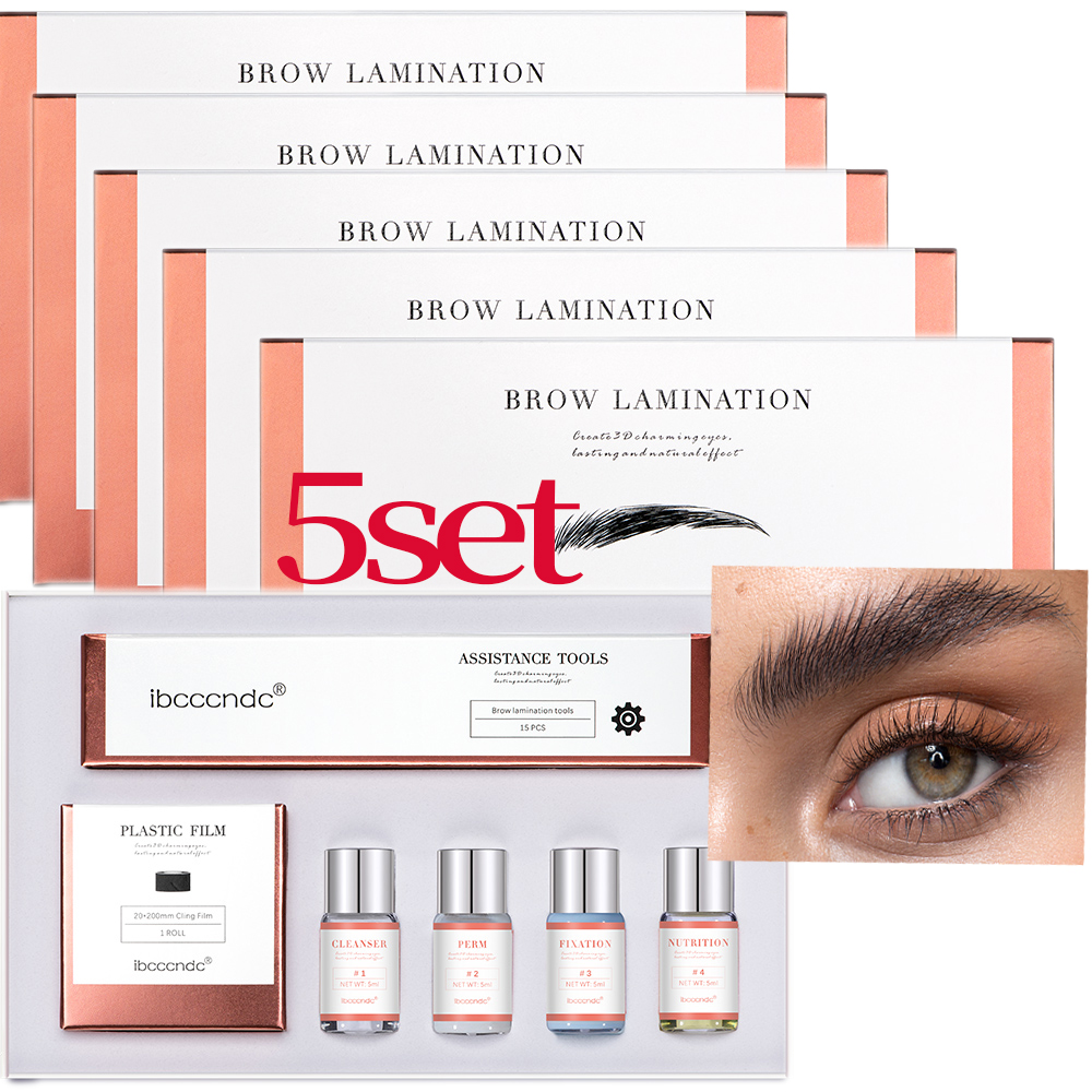 5set Pro Brow Lift Perming Eye - مراجعة Brow Lamination Kit وسعره