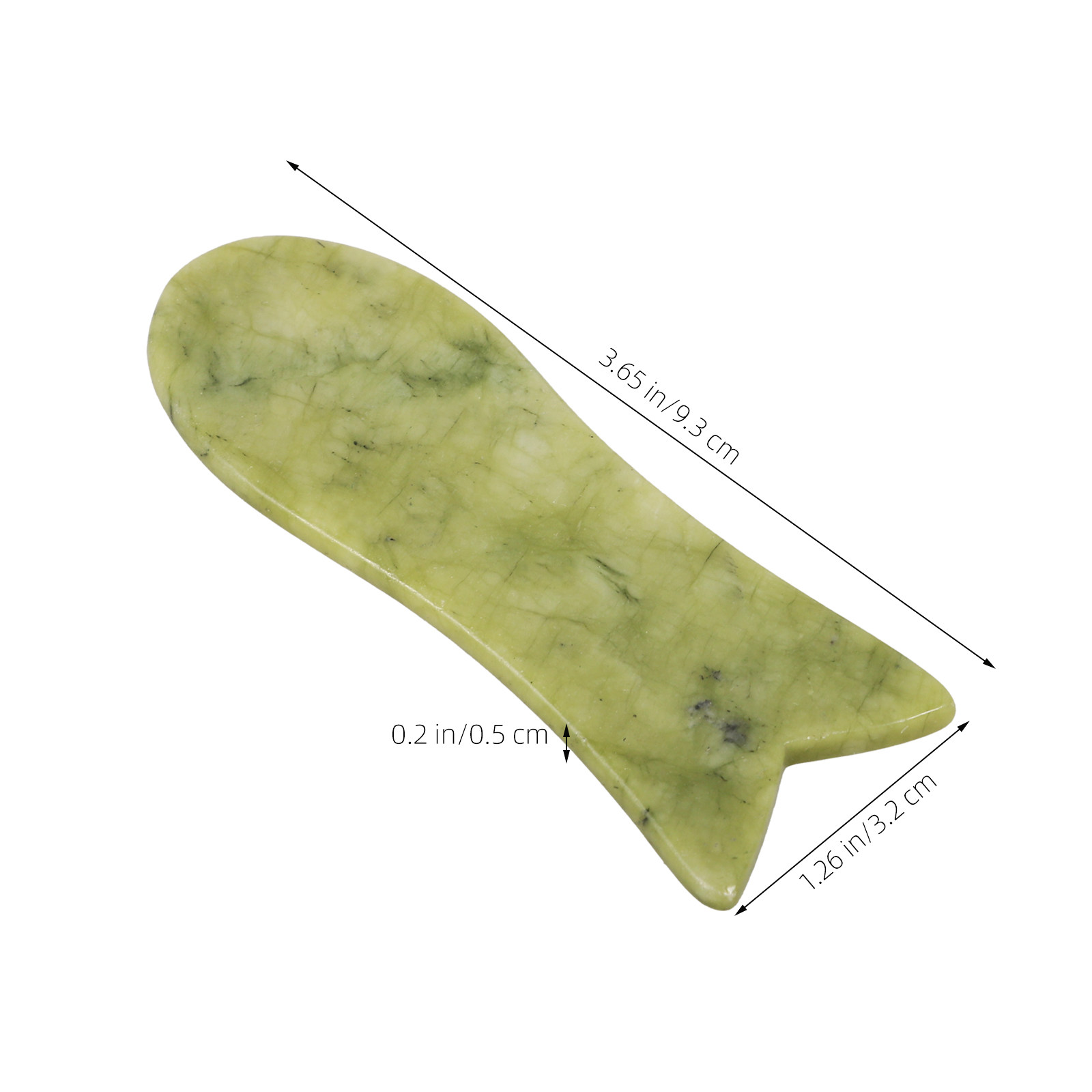 2Pcs Natural Jade Gua Sha Scra - مراجعة Relax - Spa & Wellness وسعره