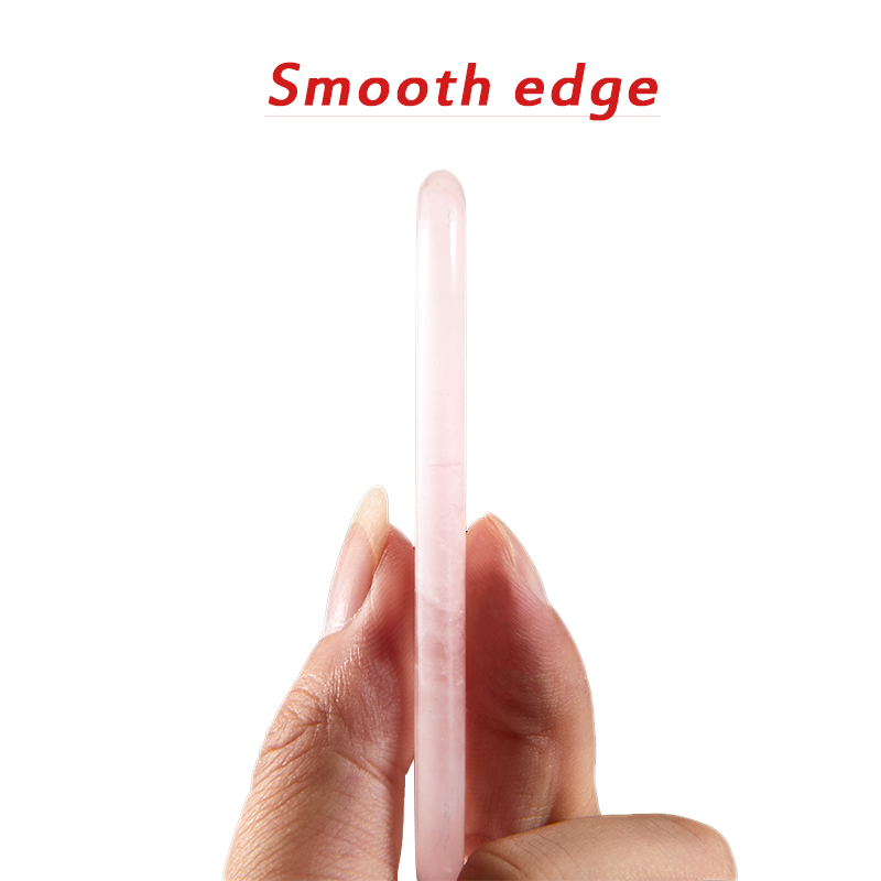 Natural Stone Jade Gouache Scr - مراجعة Gua Sha Tool Rose Quartz وسعره