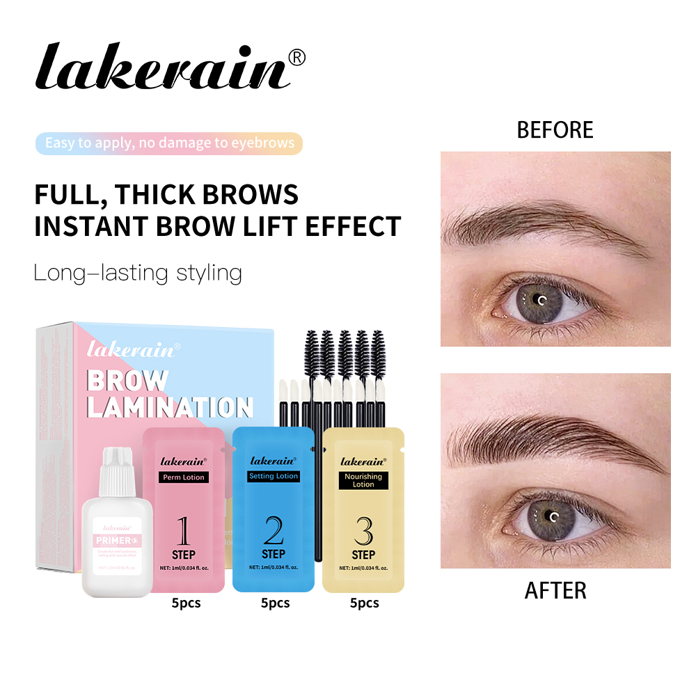 Lakerain Eyebrow Lamination Ki - مراجعة Brow Lamination Kit وسعره
