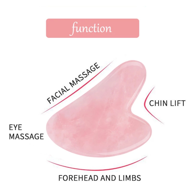 10pcs Natural Jade Gua Sha Set - مراجعة Gua Sha Tool Rose Quartz وسعره