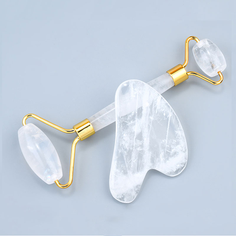 Natural White Crystal Face Mas - مراجعة Jade Roller Stone وسعره