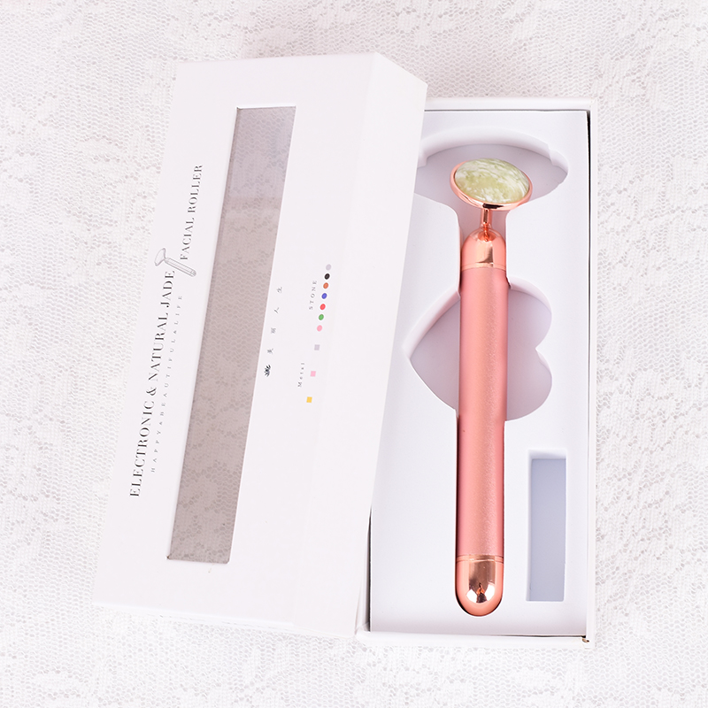 Natural Stone Rose Gold Electr - مراجعة Jade Roller Stone وسعره
