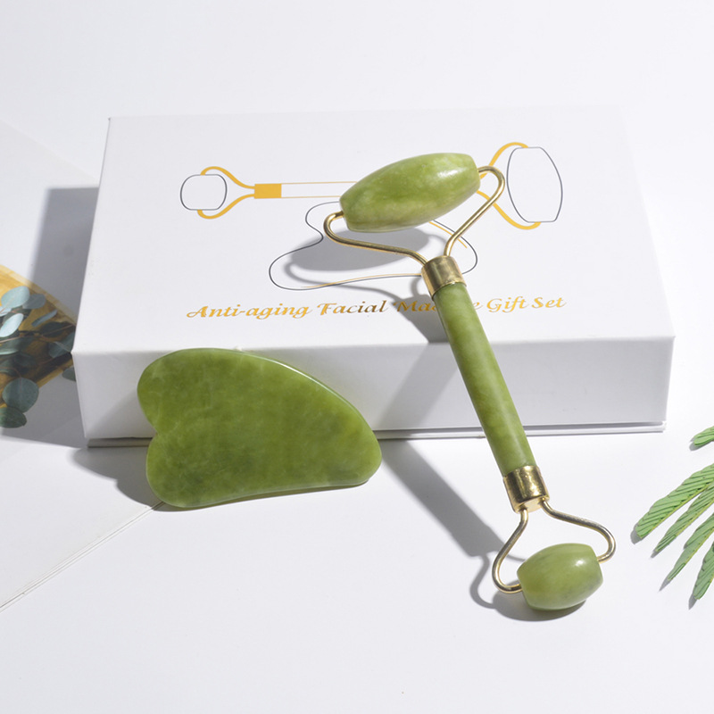 Natural Jade Roller Face Gua S - مراجعة Jade Roller Stone وسعره