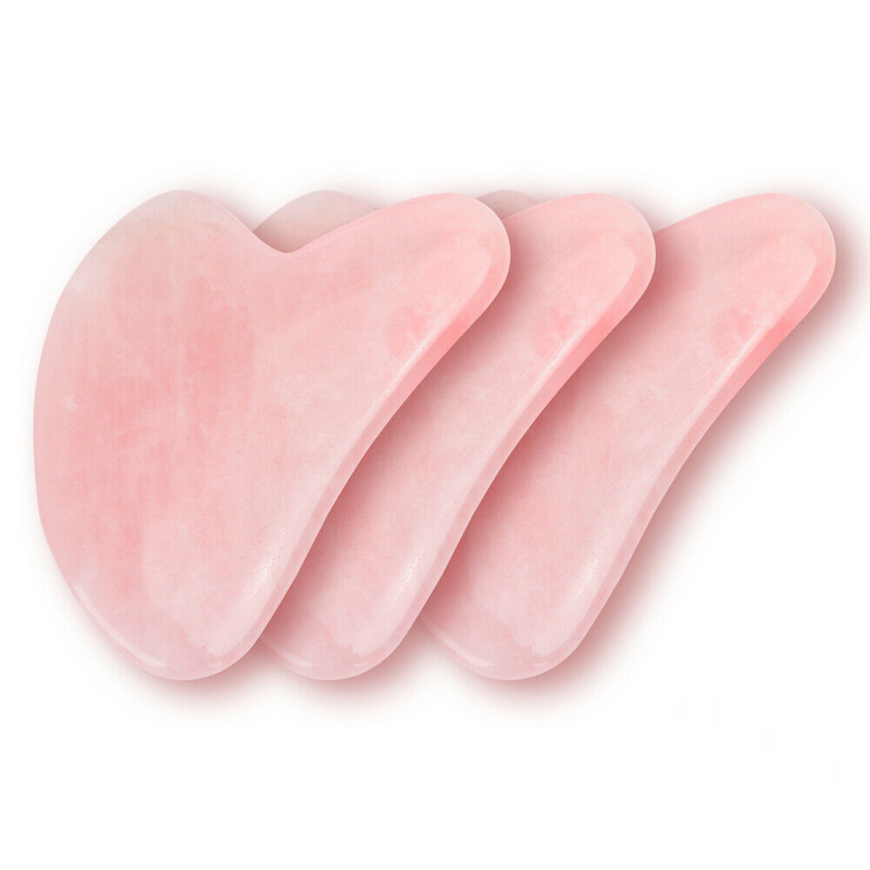 Natural Jade Gua sha Stone Boa - مراجعة Gua Sha Tool Rose Quartz وسعره