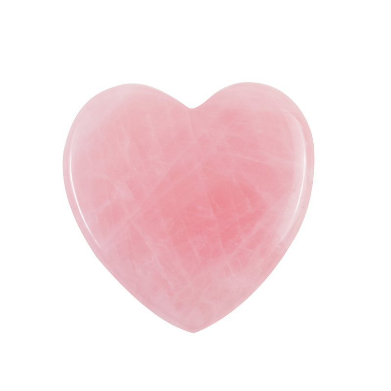 Rose Quartz Heart Shape Face C - مراجعة Gua Sha Tool Rose Quartz وسعره